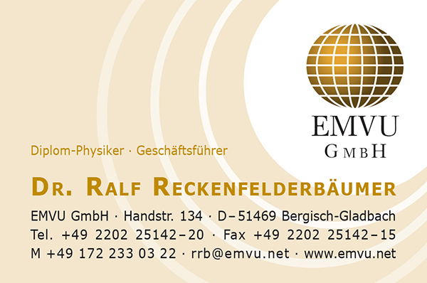 
 Systemberatung Dr.Reckenfelderb&auml;umer
 Neufelderstr. 13
 D-51067 K&ouml;ln
 Fon:  +49 (0)221 9639982-0
 Fax:  +49 (0)221 9639982-1
 Systemberatung[at]Reckenfelderbaeumer.de
